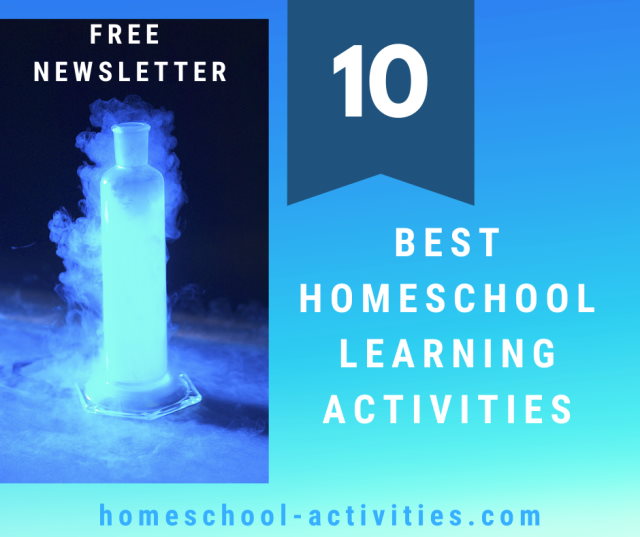 top ten homeschool learning activities newsletter