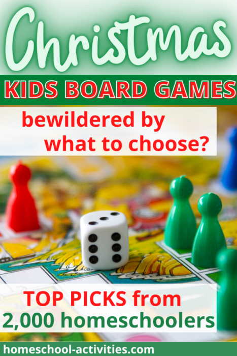 Christmas children's board games