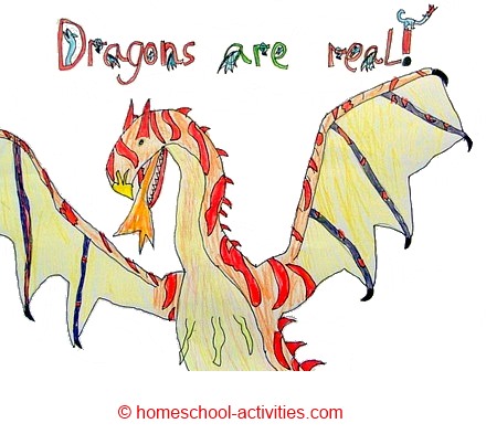 Cartoon Dragon Drawing - How To Draw A Cartoon Dragon Step By Step