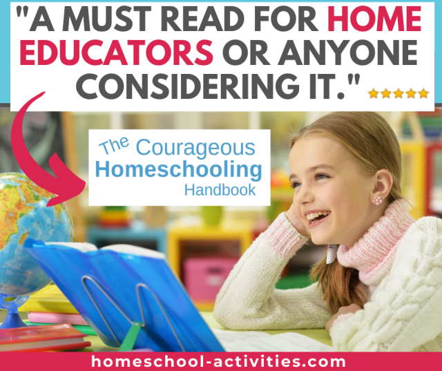 The Courageous Homeschooling Handbook on how to home school