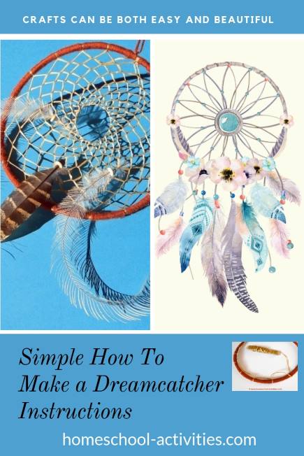 how to make dream catchers easy