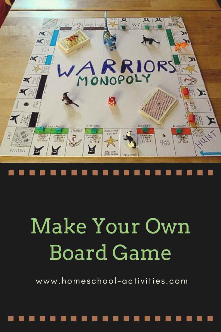 Make Your Own Board Game For Kids