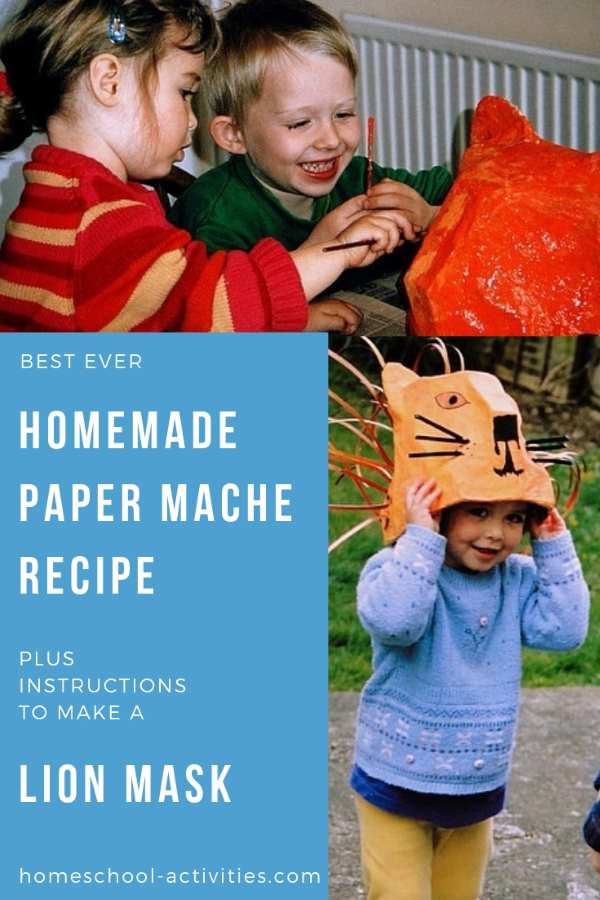 How to make homemade PAPER MACHE 