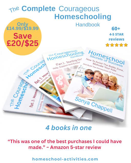 The Complete Courageous Homeschooling Handbook with 60+ Amazon 4-5 star reviews