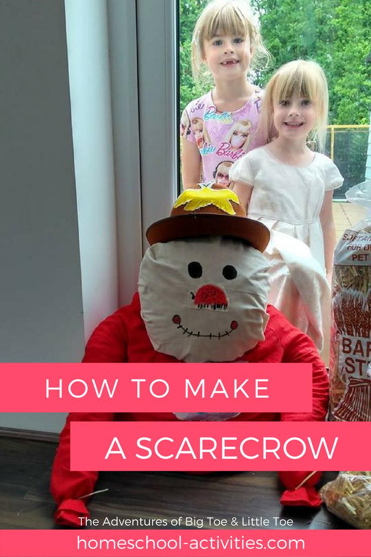 how to make a scarecrow