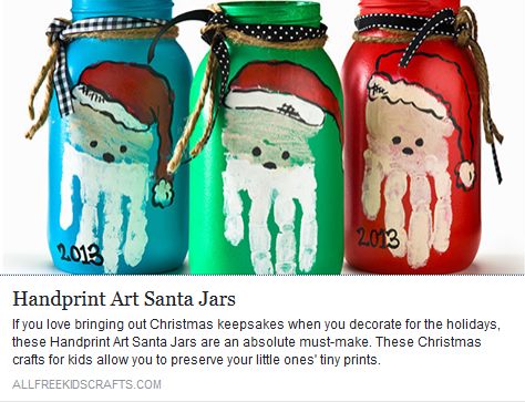 Santa jars