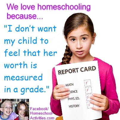 we love homeschooling because